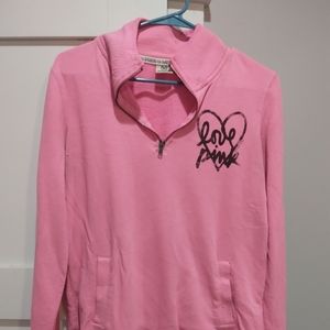 Quarter zip PINK shirt